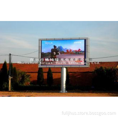 Commercial Advertising SMD PH10 outdoor full color LED disp